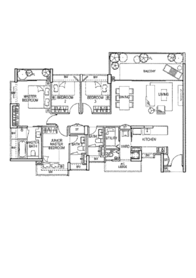 Optima @ Tanah Merah - Floor Plan