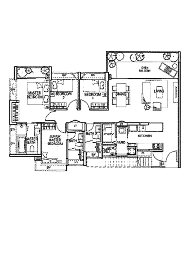 Optima @ Tanah Merah - Floor Plan