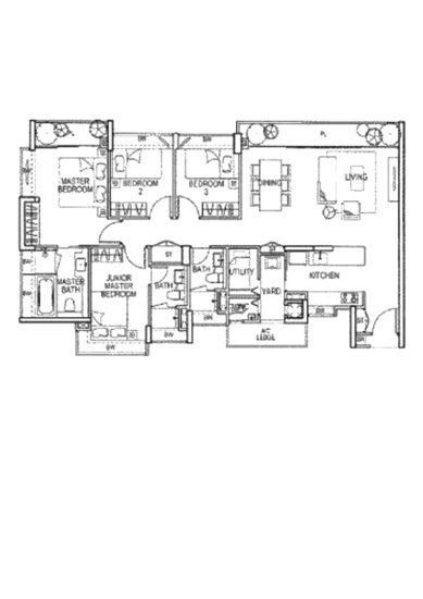 Optima @ Tanah Merah - Floor Plan