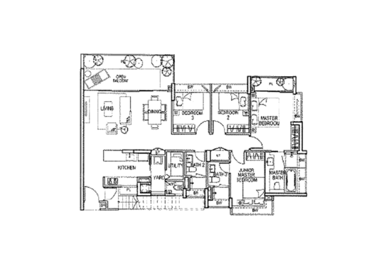 Optima @ Tanah Merah - Floor Plan