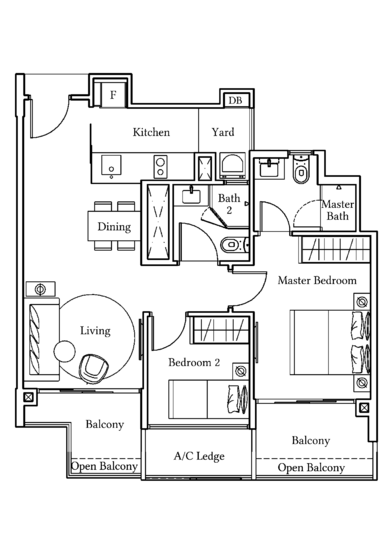 Gambir Ridge (Formerly Bartley Terrace - Floor Plan