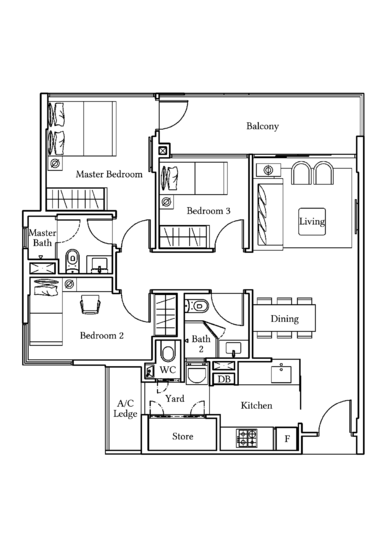 Gambir Ridge (Formerly Bartley Terrace - Floor Plan