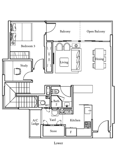 Gambir Ridge (Formerly Bartley Terrace - Floor Plan
