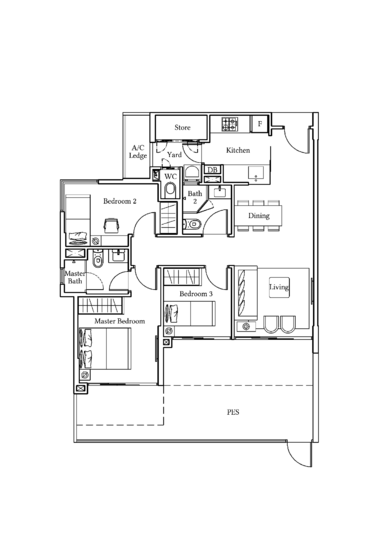 Gambir Ridge (Formerly Bartley Terrace - Floor Plan