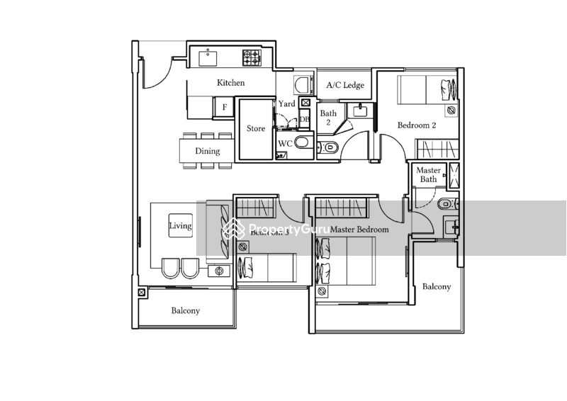 For Rent Gambir Ridge (Formerly Bartley Terrace