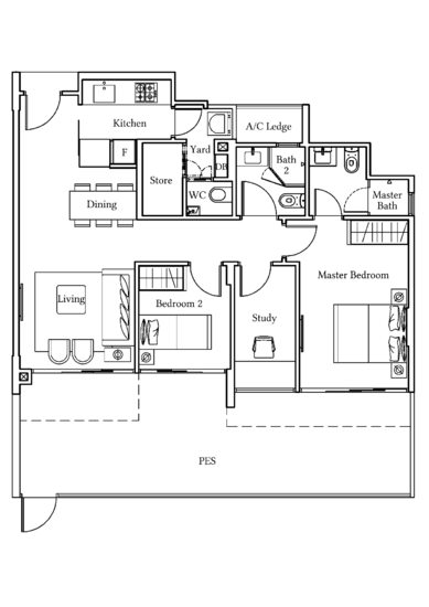 Gambir Ridge (Formerly Bartley Terrace - Floor Plan