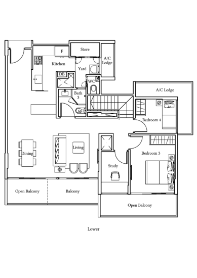 Gambir Ridge (Formerly Bartley Terrace - Floor Plan