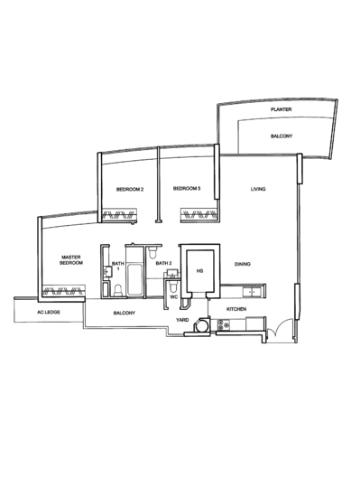 The Lincoln Residences - Floor Plan