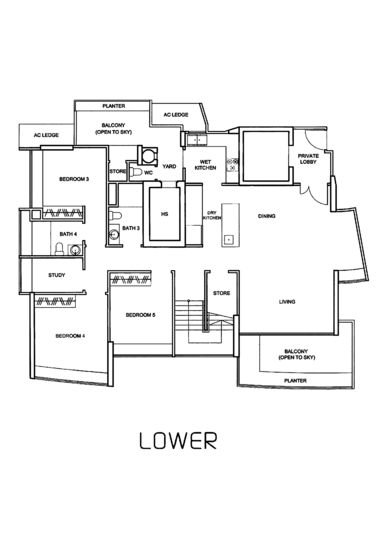 The Lincoln Residences - Floor Plan