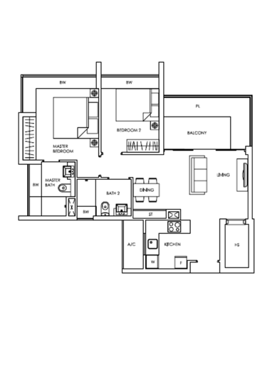 Trevista - Floor Plan
