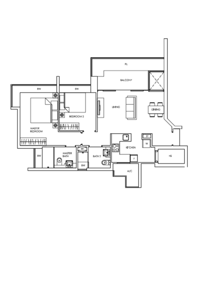 Trevista - Floor Plan