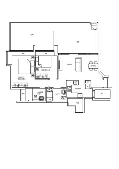 Trevista - Floor Plan