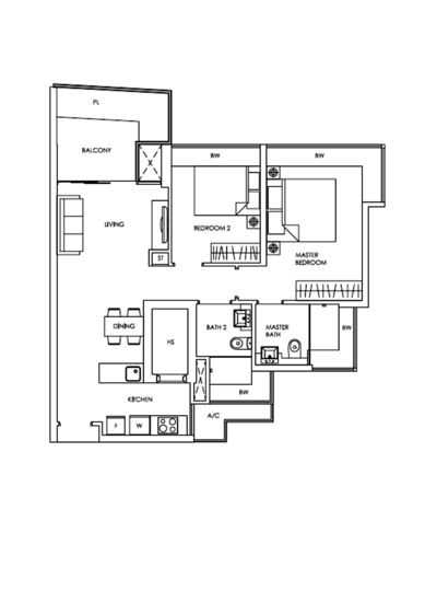 Trevista - Floor Plan
