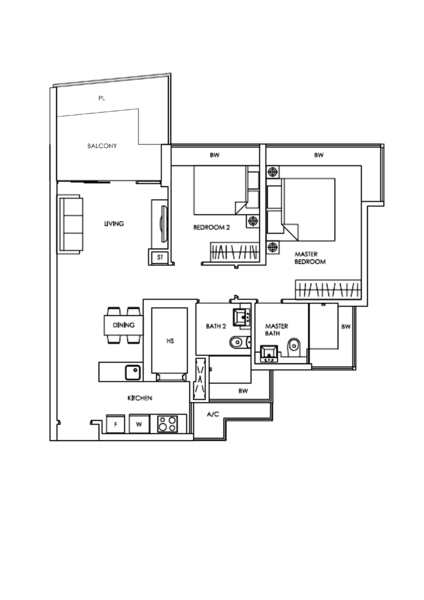 Trevista, 21 Lorong 3 Toa Payoh, 2 Bedrooms, 926 sqft, Condominium For Rent, by Lynn Yeoh, 25238126 - PropertyGuru.com.sg