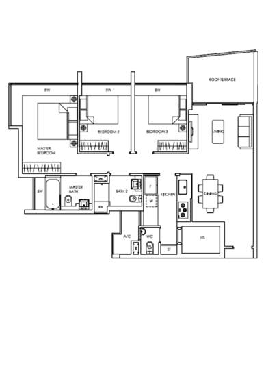 Trevista - Floor Plan
