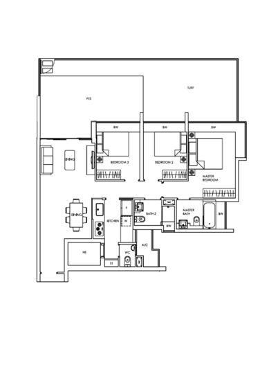 Trevista - Floor Plan