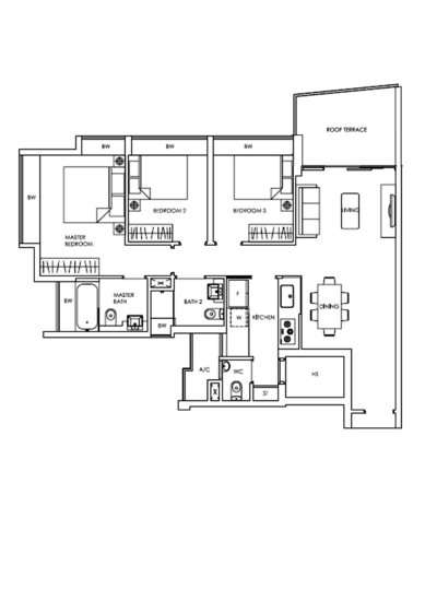 Trevista - Floor Plan
