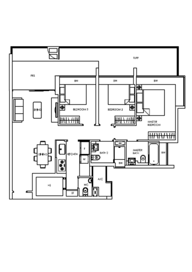 Trevista - Floor Plan