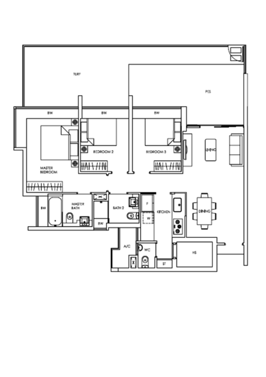 Trevista - Floor Plan