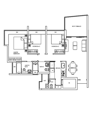 Trevista - Floor Plan