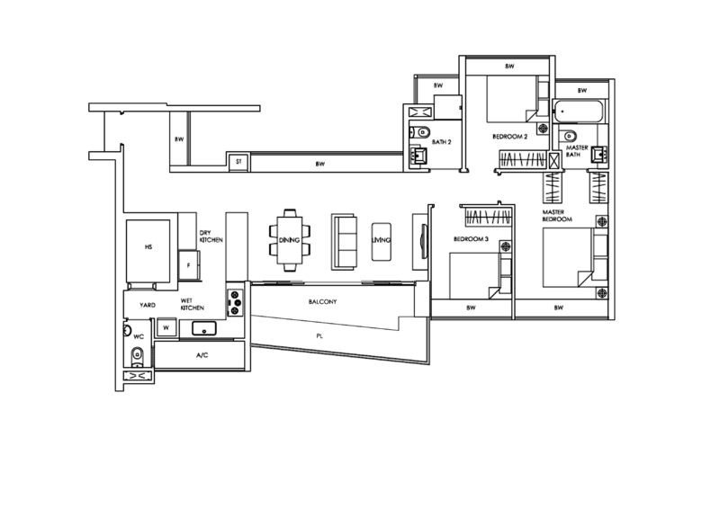 Trevista, 23 Lorong 3 Toa Payoh, 3 Bedrooms, 1,270 sqft, Condominium For Sale, by Willy Zhuang Zhengda, 500197419 - PropertyGuru.com.sg