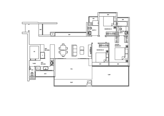 Trevista - Floor Plan