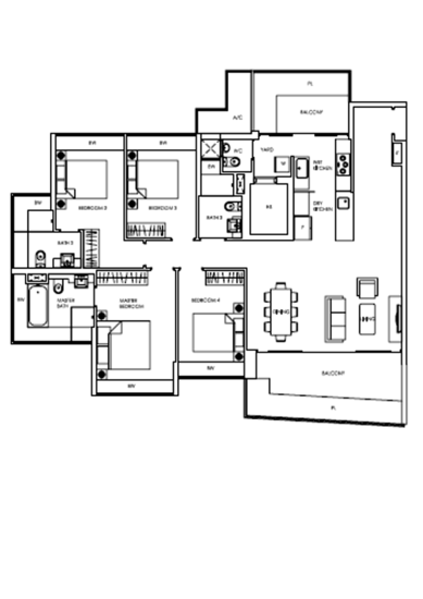 Trevista - Floor Plan