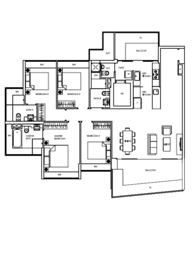 Trevista - Floor Plan