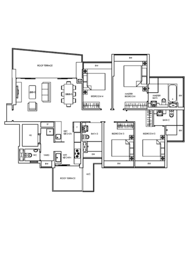 Trevista - Floor Plan
