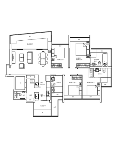 Trevista - Floor Plan