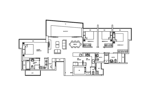 Trevista - Floor Plan