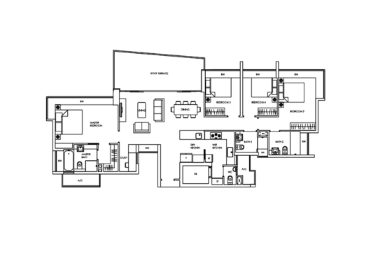 Trevista - Floor Plan