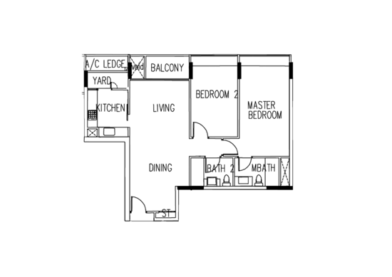 The Interlace - Floor Plan