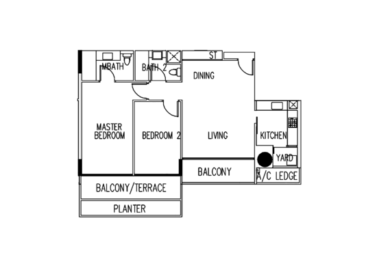 The Interlace - Floor Plan
