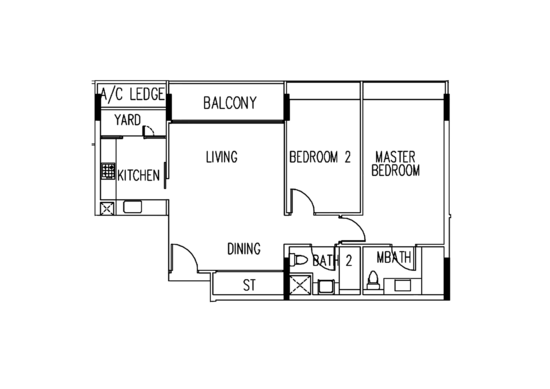 The Interlace - Floor Plan