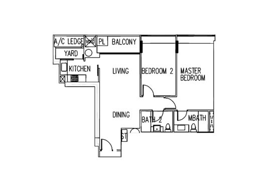 The Interlace - Floor Plan