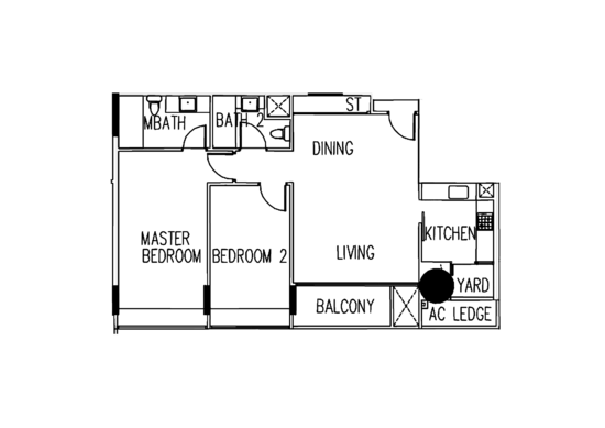 The Interlace - Floor Plan