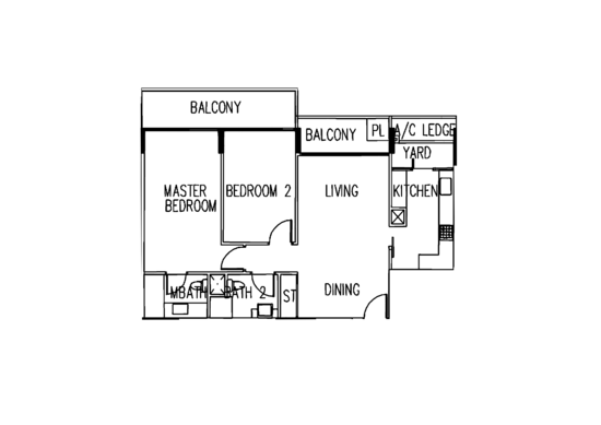The Interlace - Floor Plan