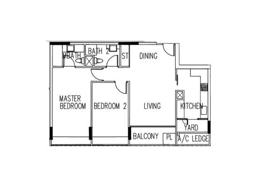 The Interlace - Floor Plan