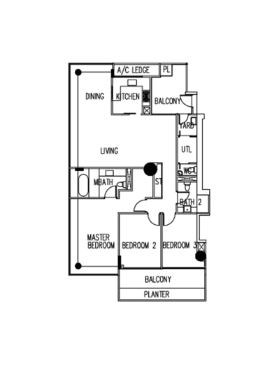 The Interlace - Floor Plan