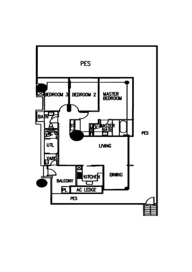 The Interlace - Floor Plan