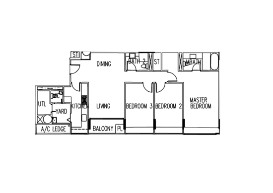 The Interlace - Floor Plan