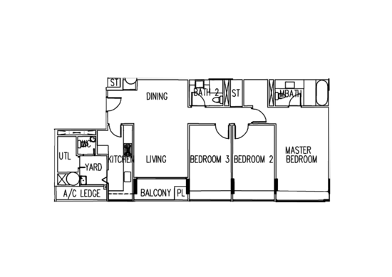 The Interlace - Floor Plan