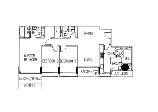 The Interlace - Floor Plan