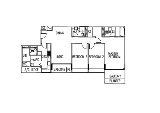The Interlace - Floor Plan