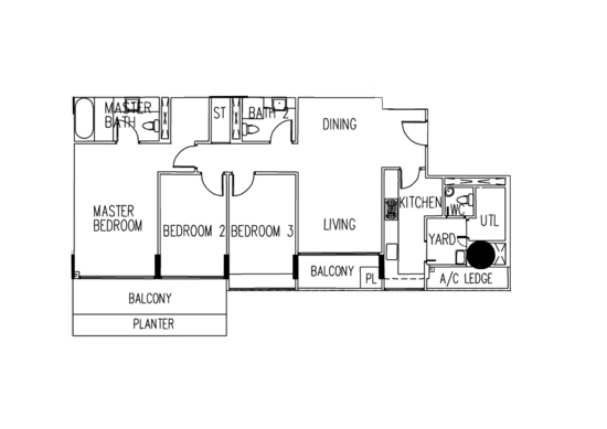 The Interlace - Floor Plan