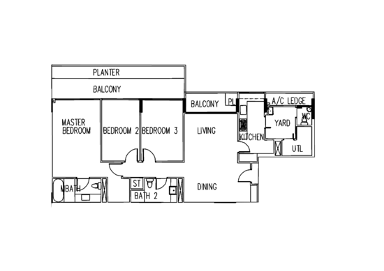 The Interlace - Floor Plan