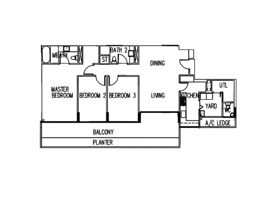 The Interlace - Floor Plan