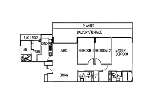 The Interlace - Floor Plan
