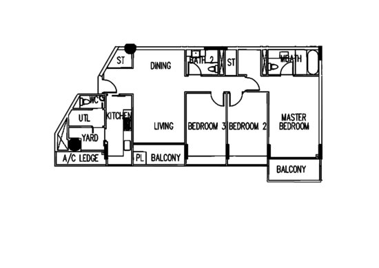 The Interlace - Floor Plan